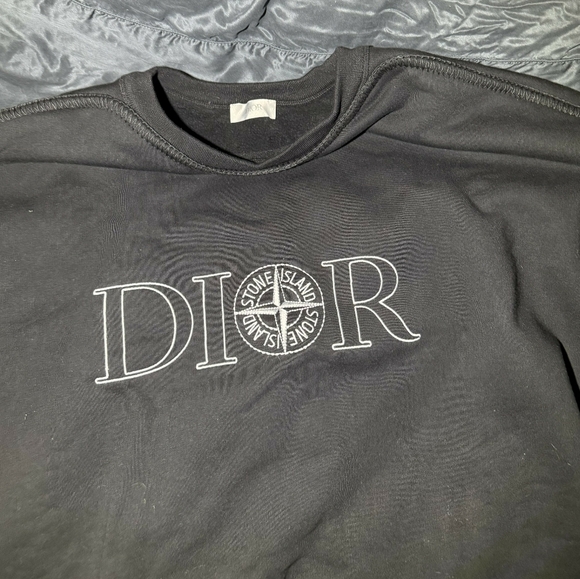 Door x stone island crewneck - Picture 1 of 5